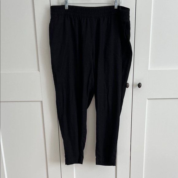 Old Navy High Rise Straight Linen Pant - Picture 1 of 3